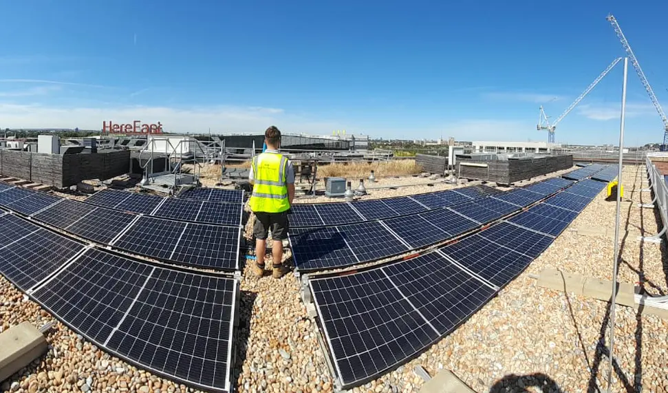 Commercial Solar Cleaning